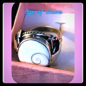 Homemade Eye of Shiva ring